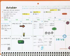 My Project A4 Spiral Planner