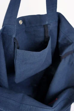 Natural Linen Shoulder Bag
