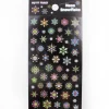 Neon Snowflake Deco Sticker