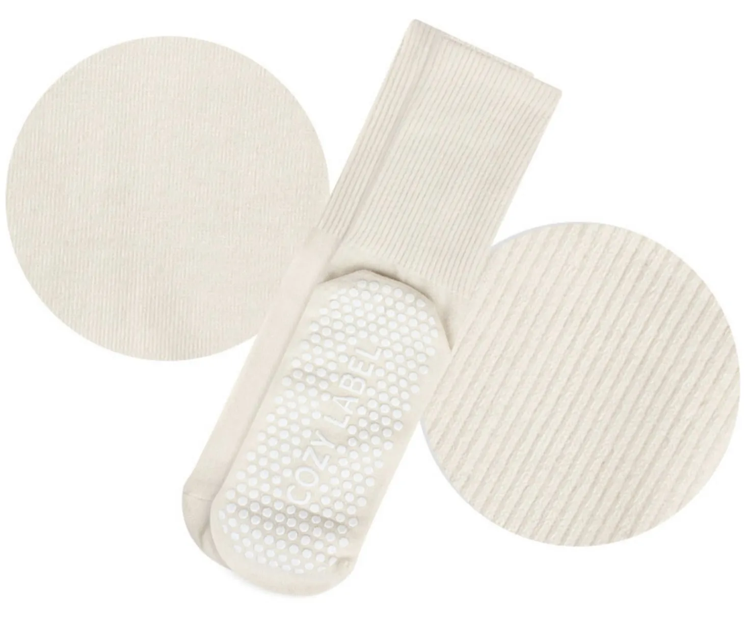 Non-slip Pilates Crew Women Socks