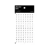 Office Alphabet PET Deco Sticker