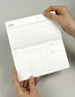 One Month Goal Tracker Planner