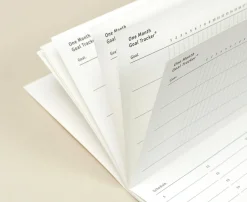 One Month Goal Tracker Planner