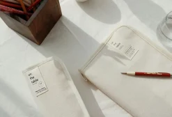 On the Table Canvas Pen Pouch