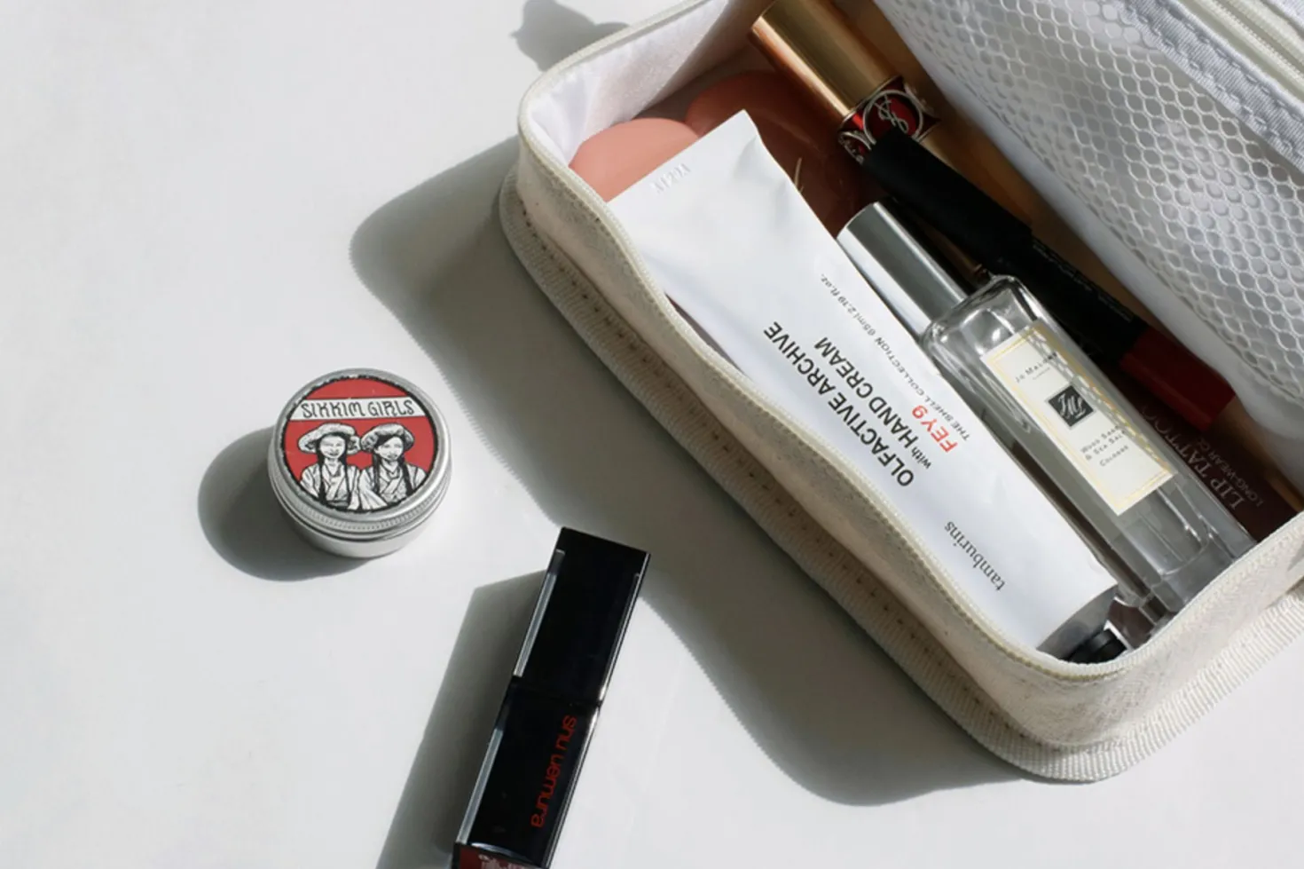 On the Table Checker Board Pen Pouch