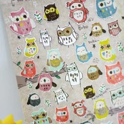 Owl Deco Sticker
