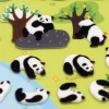 Panda Puffy Deco Sticker v2