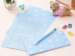 Pastel Animal Letter Set