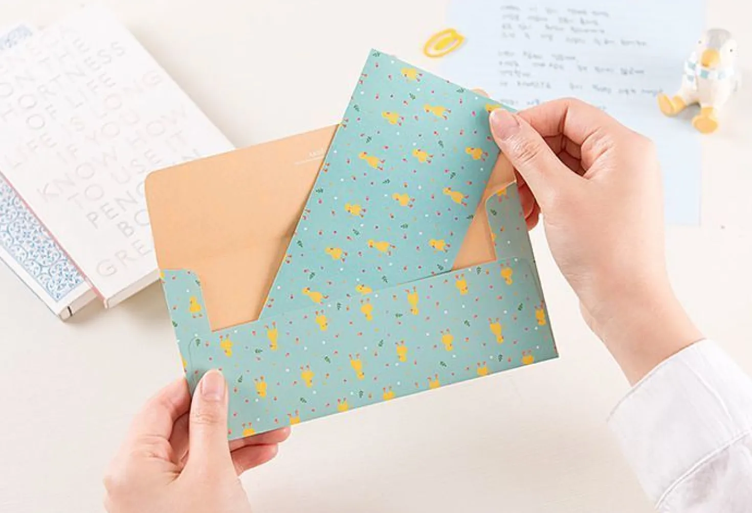 Pastel Floral Letter Set