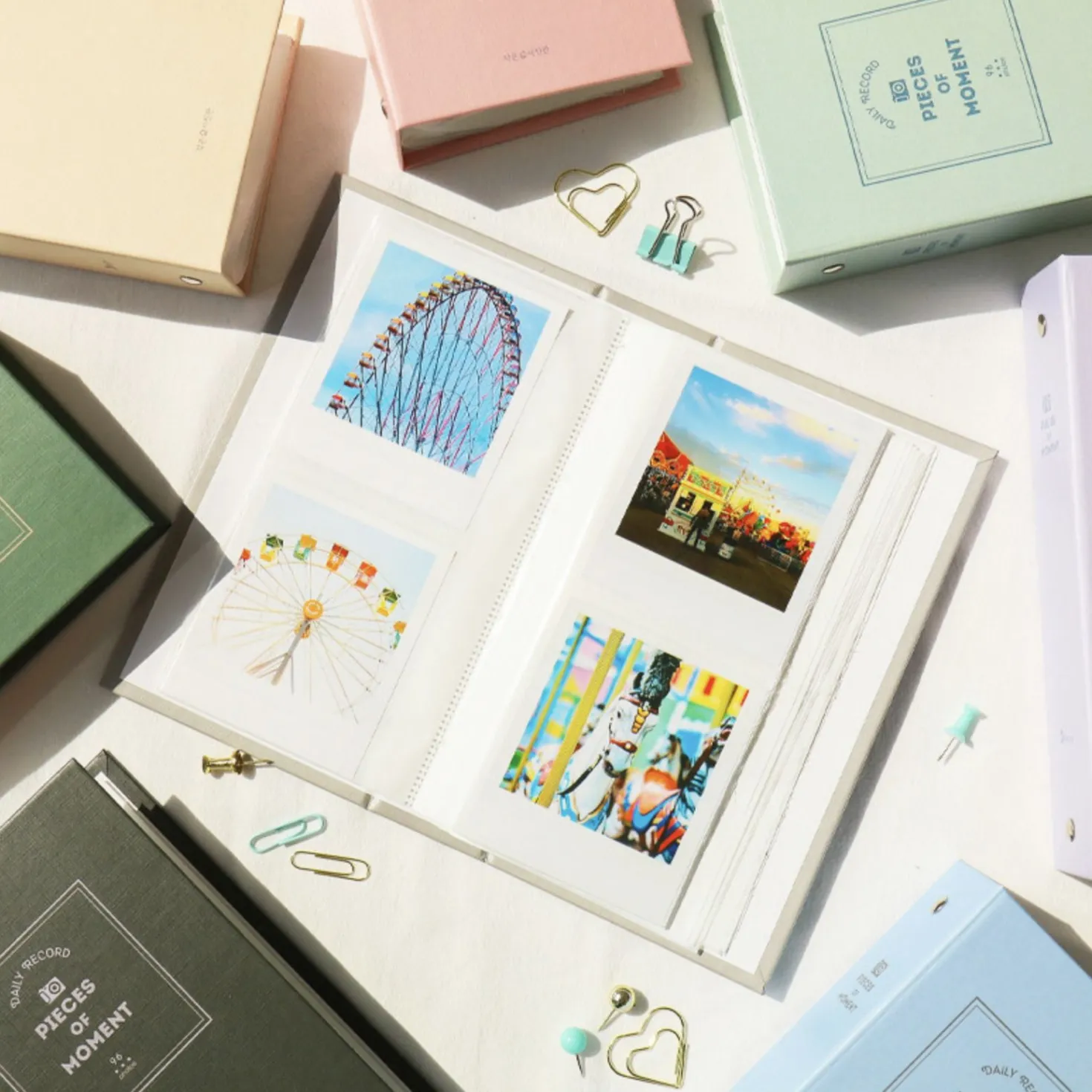 Pastel Pieces of Moment Polaroid Classic Album