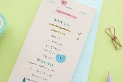 Pastel Planning Memo Pad