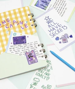 Pastel Rainbow Grid Memo Pad