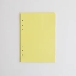Pastel 6 Ring A5 Plain Note Refill