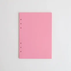 Pastel 6 Ring A5 Plain Note Refill