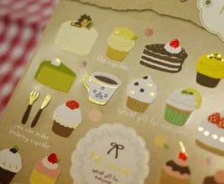 Patisserie Deco Sticker