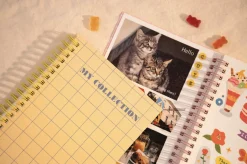 Pattern Check Double-sided Sticker Book
