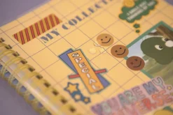 Pattern Check Double-sided Sticker Book