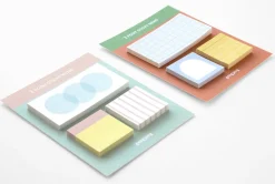 3 Pattern Point Sticky Note