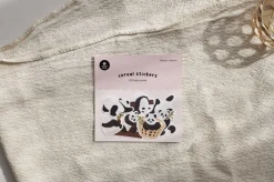 21pcs Baby Panda Cereal Sticker Set
