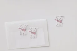 21pcs Baby Puppy Cereal Sticker Set