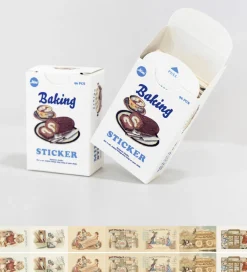 48pcs Baking Label Sticker Set