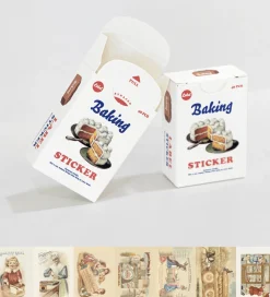 48pcs Baking Label Sticker Set