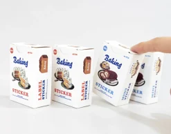 48pcs Baking Label Sticker Set