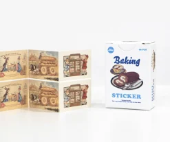 48pcs Baking Label Sticker Set