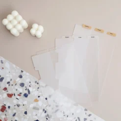 7pcs Basic 6 Ring A5 Binder Set
