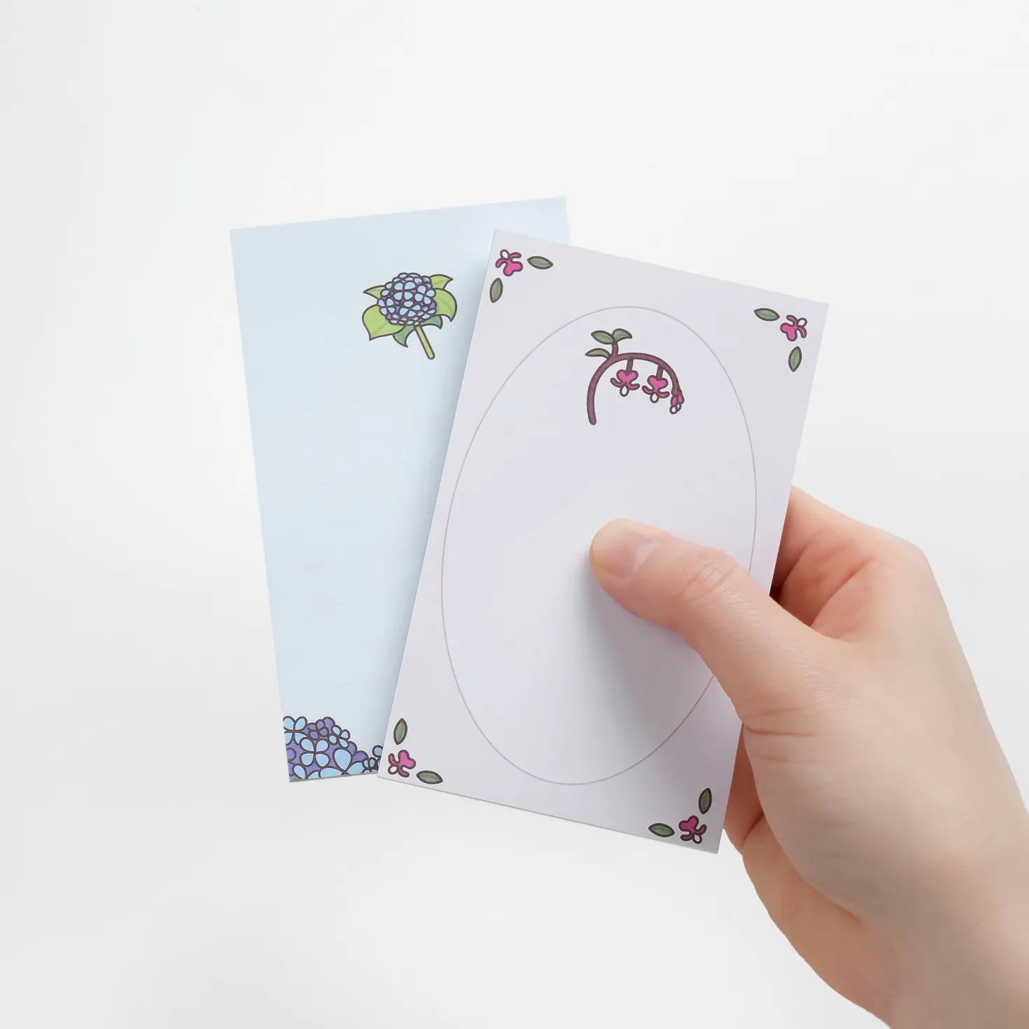 6pcs Blooming Garden Sticky Note Set