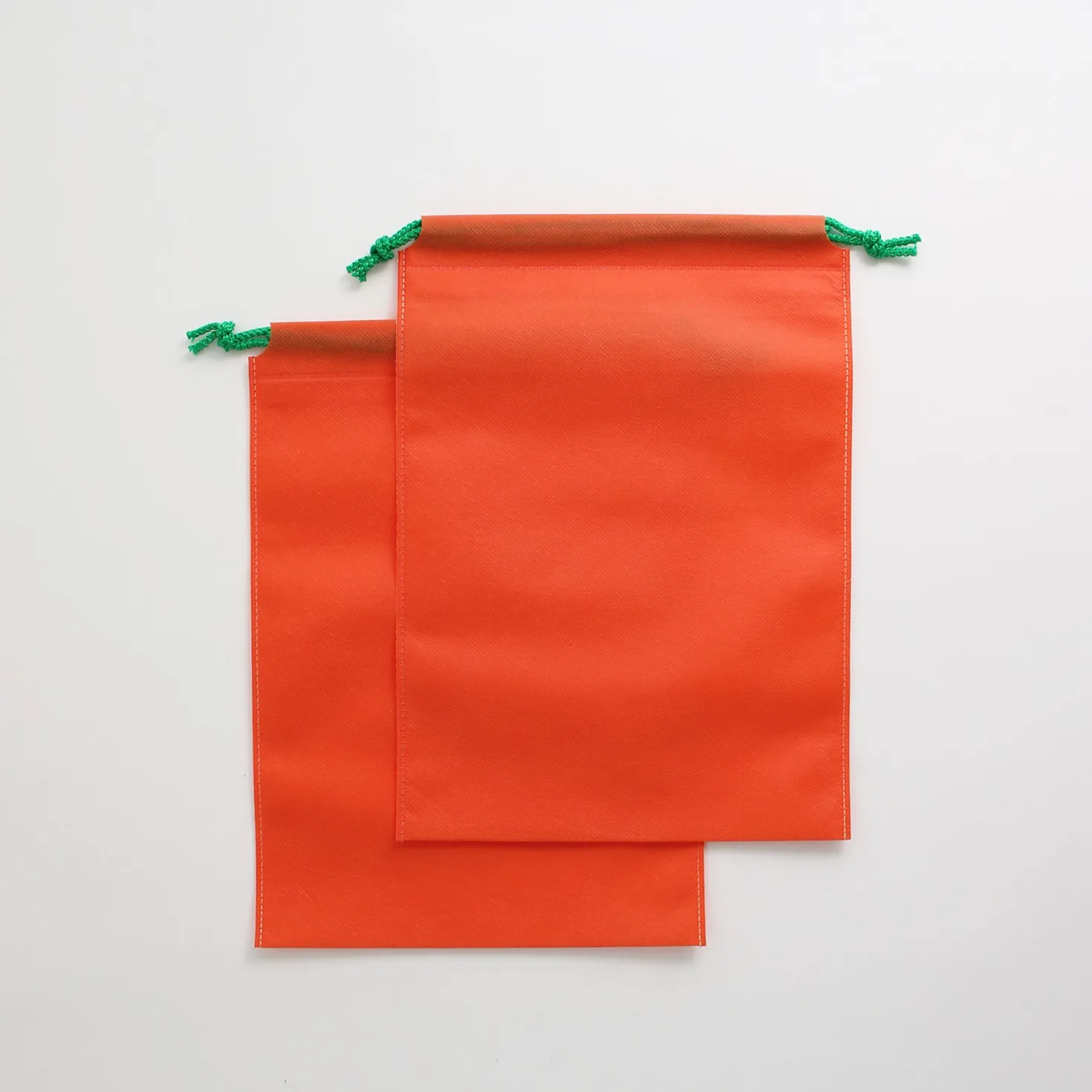 2pcs Carrot Drawstring Bag