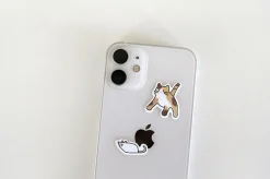 21pcs Cat Cereal Sticker Set