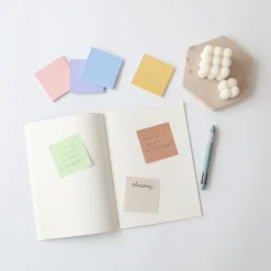 9pcs Colorful Dot Grid Sticky Note Set