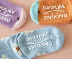 4pcs Daily Kids Crew Socks Set