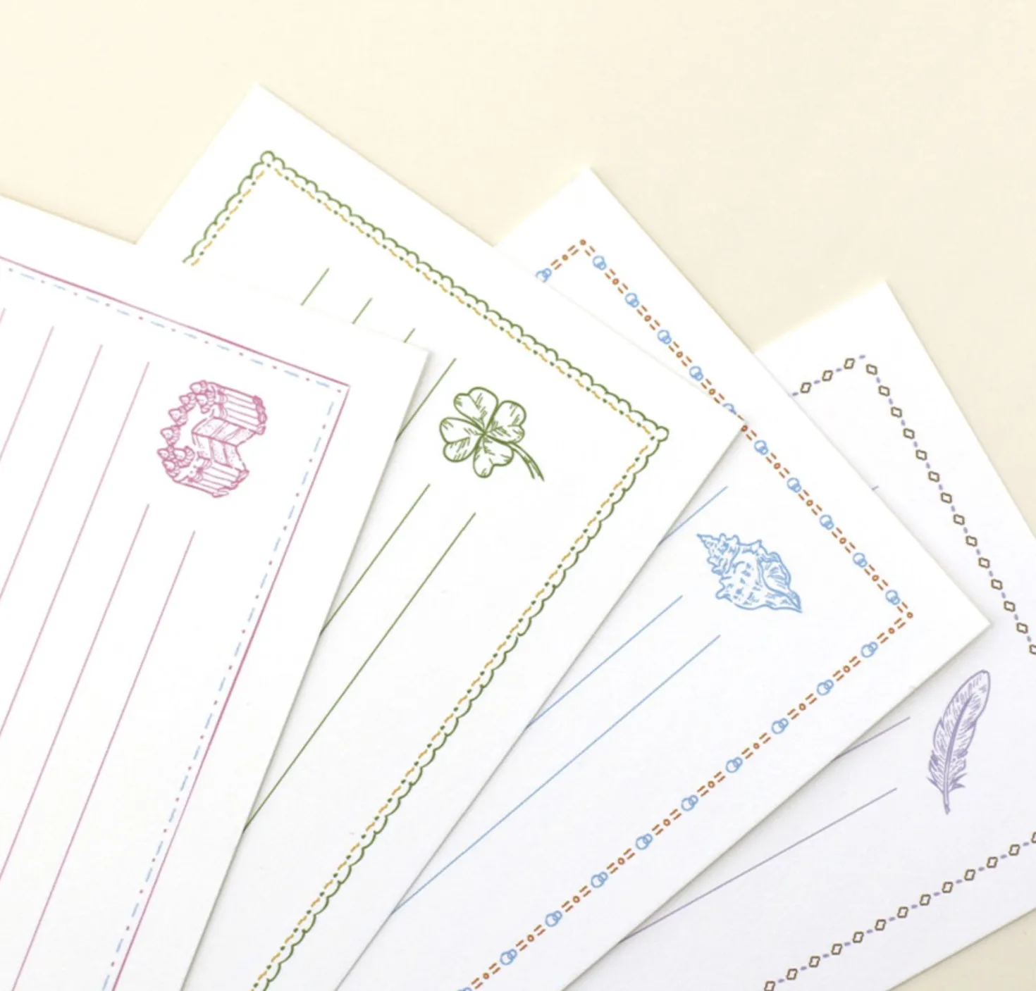 2pcs Dear Letter Set