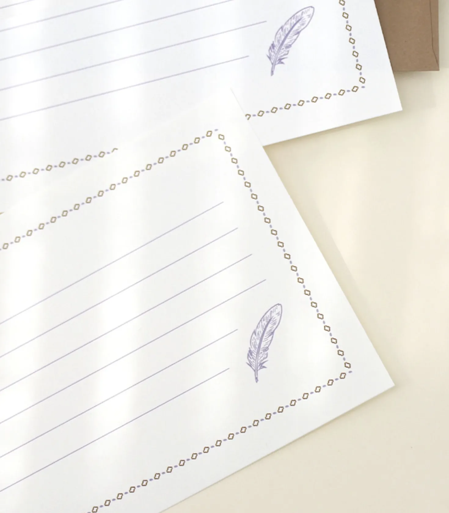 2pcs Dear Letter Set