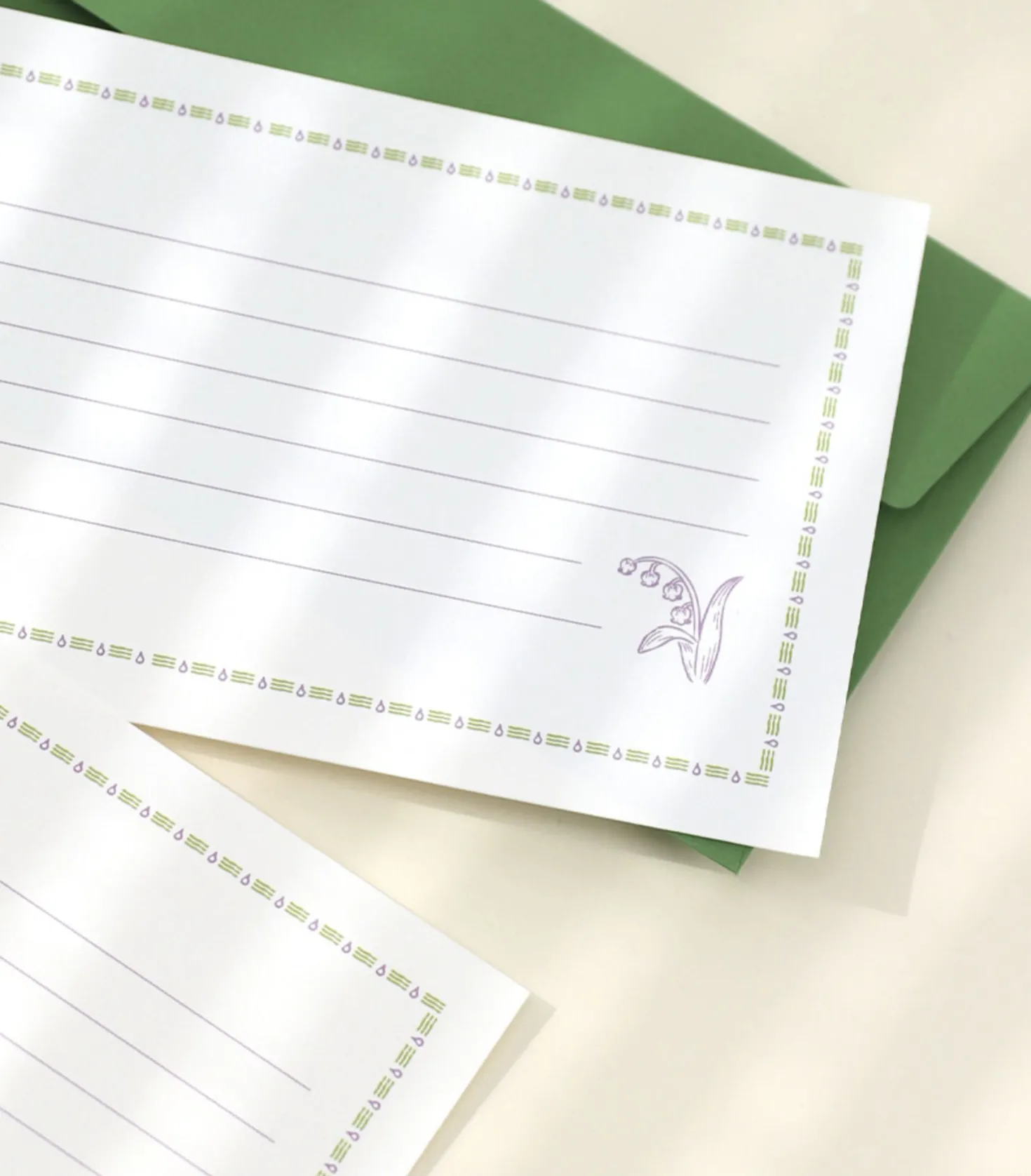 2pcs Dear Letter Set