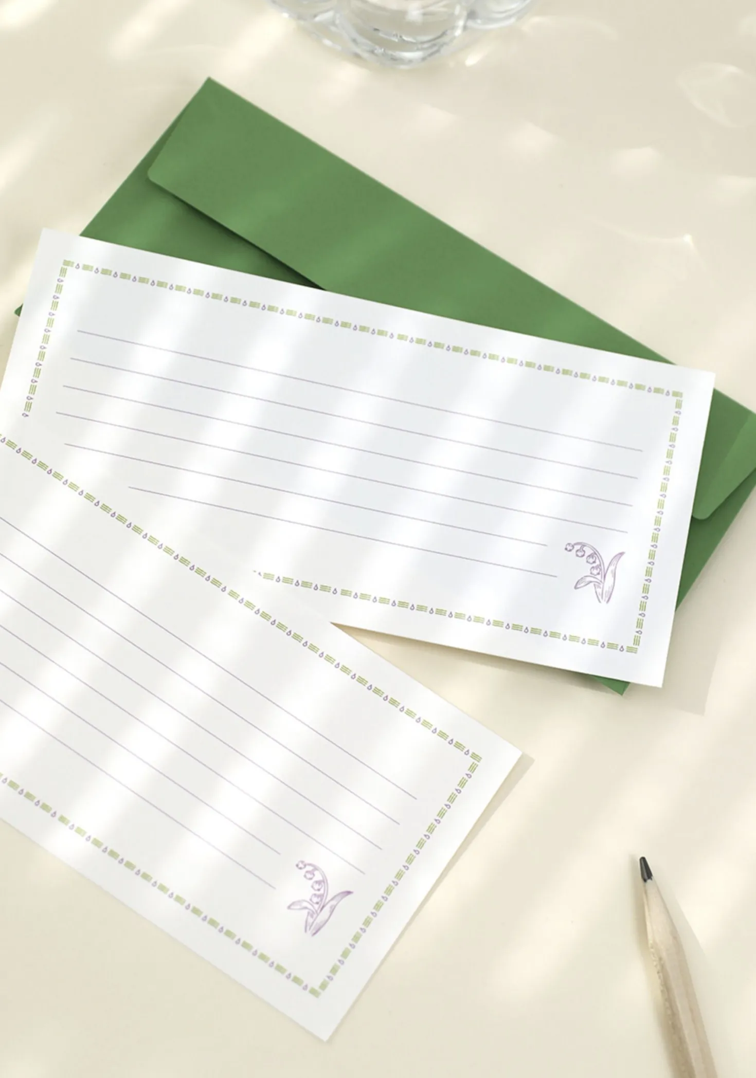 2pcs Dear Letter Set