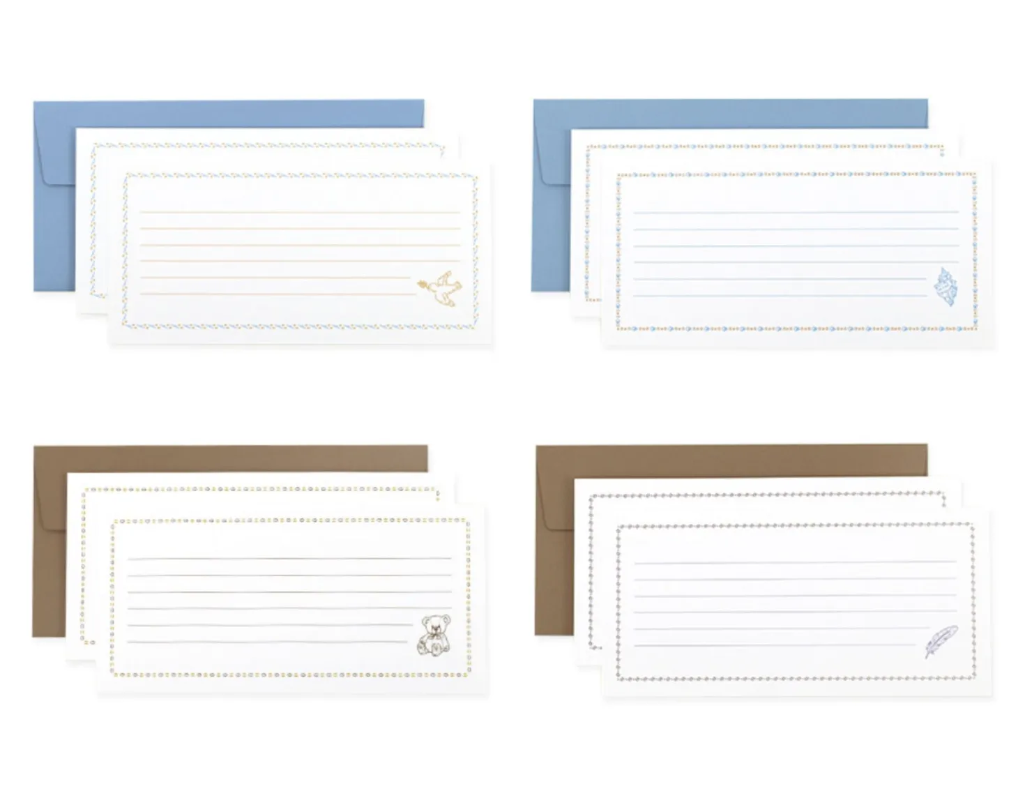2pcs Dear Letter Set