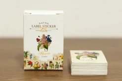 48pcs Flower Label Sticker Set