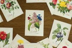 48pcs Flower Label Sticker Set