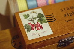 48pcs Flower Label Sticker Set