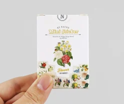 96pcs Flower Label Sticker Set