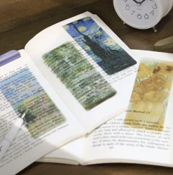 4pcs Gogh & Monet Bookmark Set