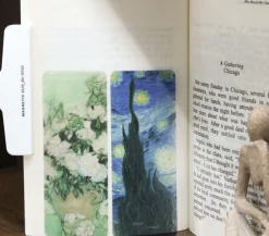 4pcs Gogh & Monet Bookmark Set