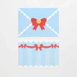 2pcs Heart Card & Envelope Set