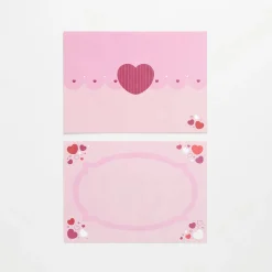 2pcs Heart Card & Envelope Set