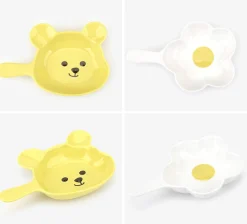 2pcs Jelly Bear Plate Set