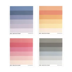 4pcs Label Sticker Set