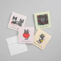 2pcs Lana Cat Mini Card Set